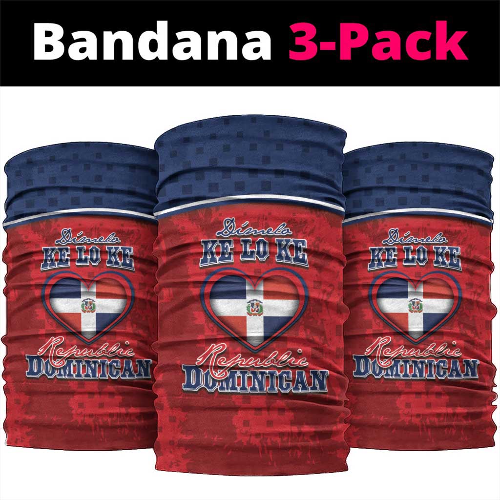 Dominican Republic Neck Gaiter Dimelo Ke Lo Ke DT05