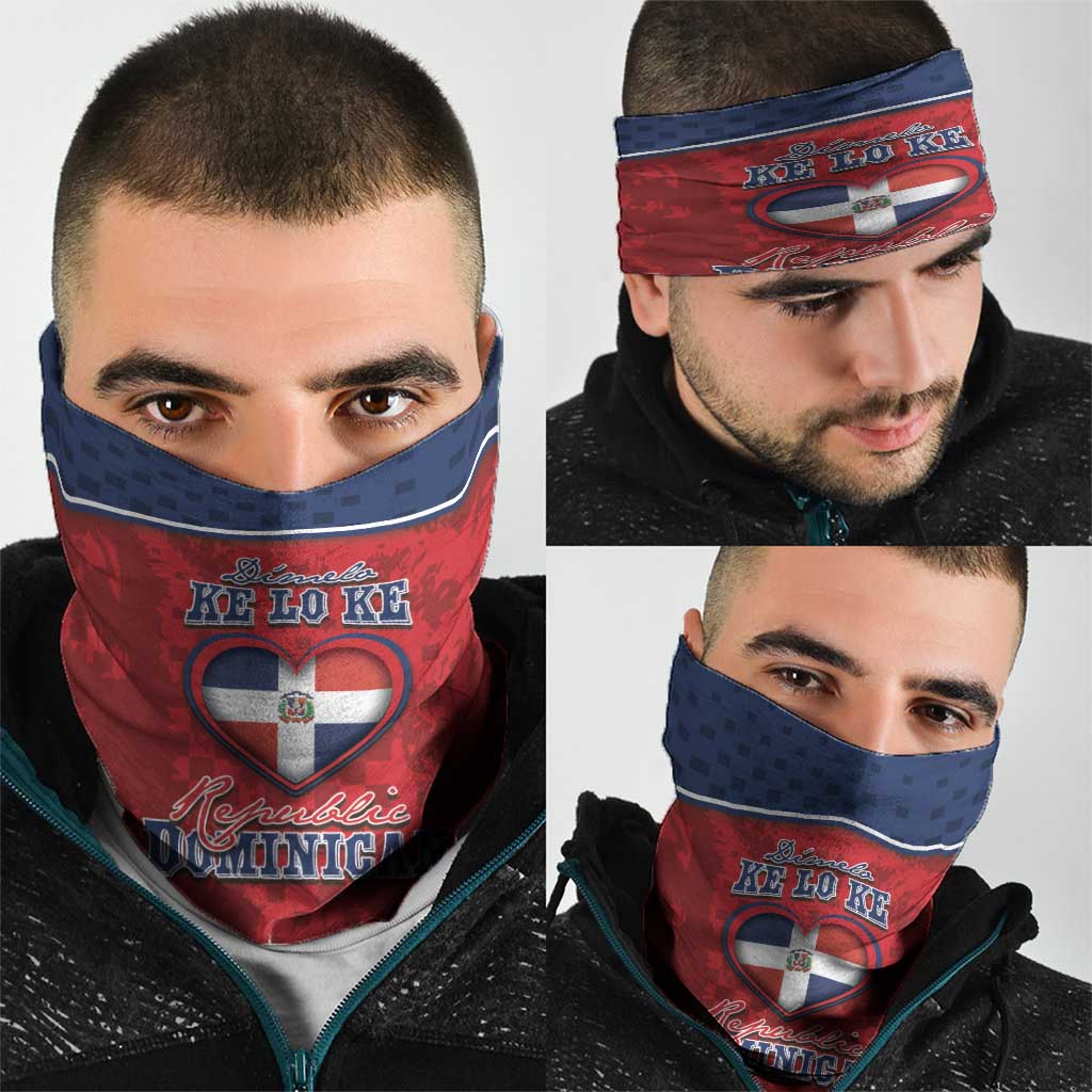 Dominican Republic Neck Gaiter Dimelo Ke Lo Ke DT05