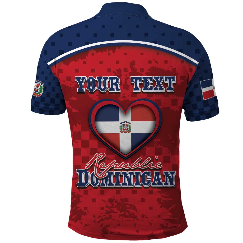 Personalized Dominican Republic Polo Shirt Dimelo Ke Lo Ke DT05