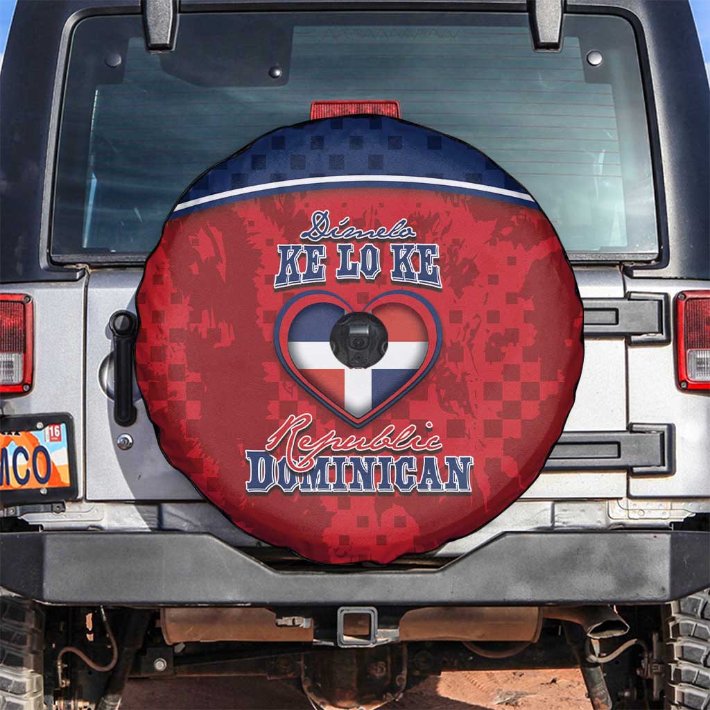 Dominican Republic Spare Tire Cover Dimelo Ke Lo Ke DT05