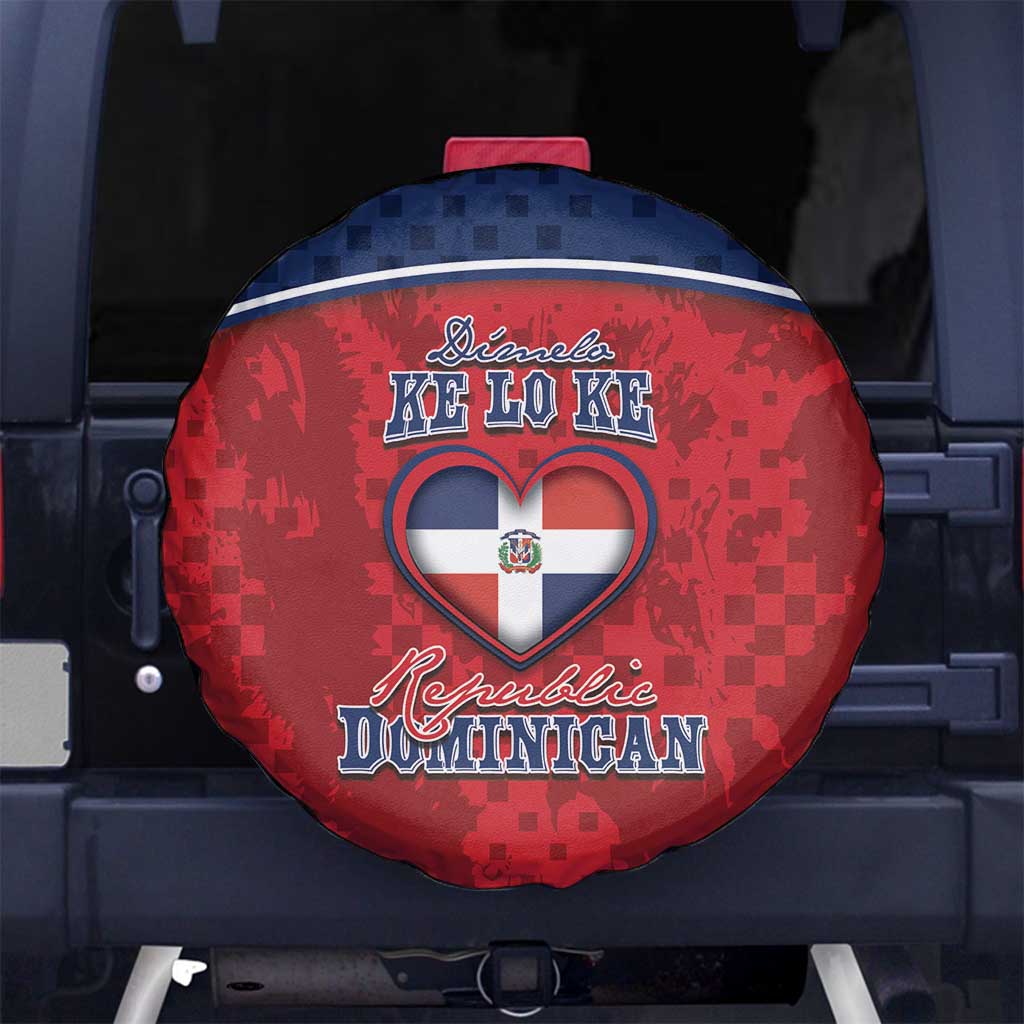 Dominican Republic Spare Tire Cover Dimelo Ke Lo Ke DT05