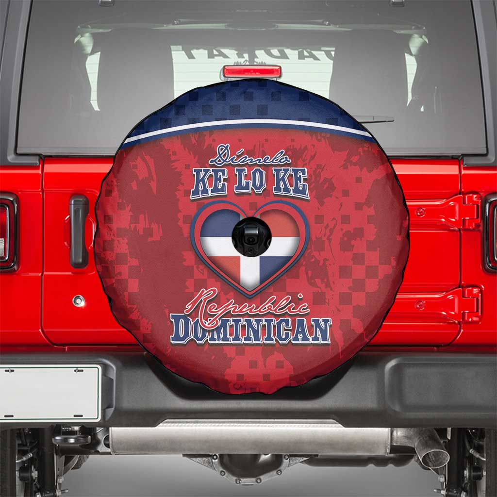Dominican Republic Spare Tire Cover Dimelo Ke Lo Ke DT05