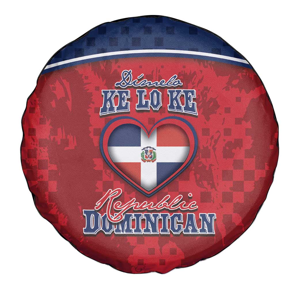 Dominican Republic Spare Tire Cover Dimelo Ke Lo Ke DT05
