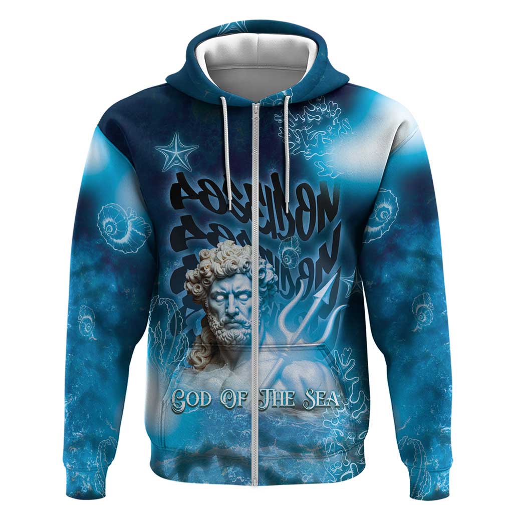 Poseidon Hoodie God Of The Sea DT05