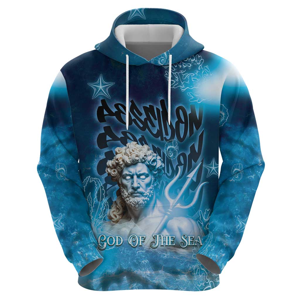 Poseidon Hoodie God Of The Sea DT05