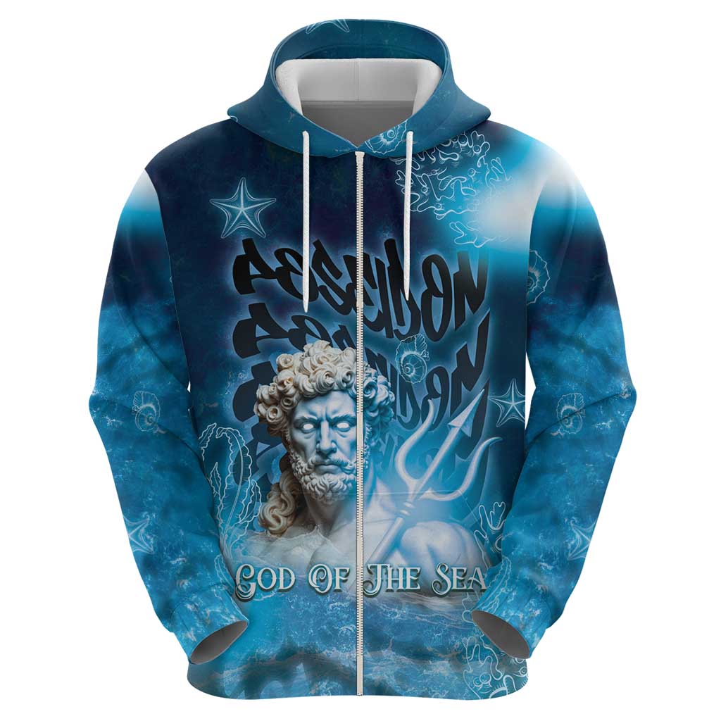 Poseidon Hoodie God Of The Sea DT05