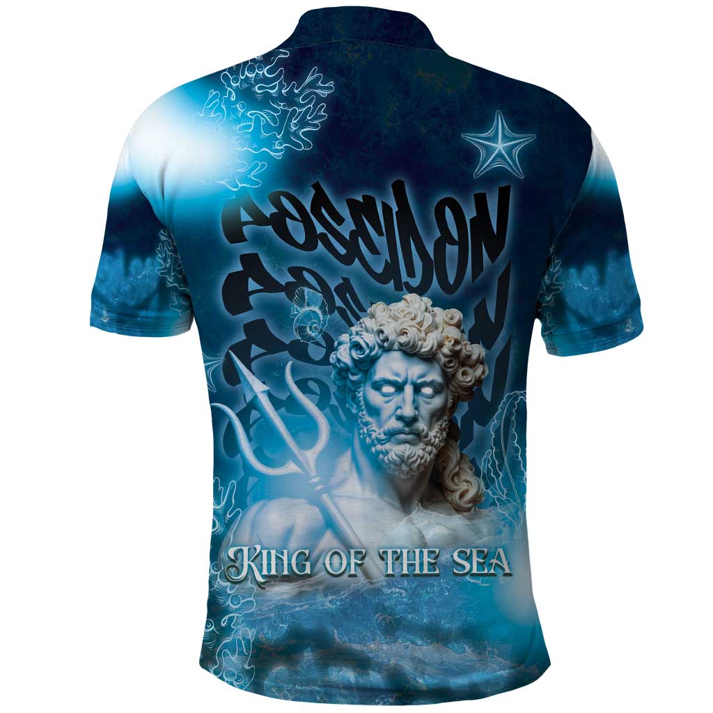 Poseidon Polo Shirt God Of The Sea DT05