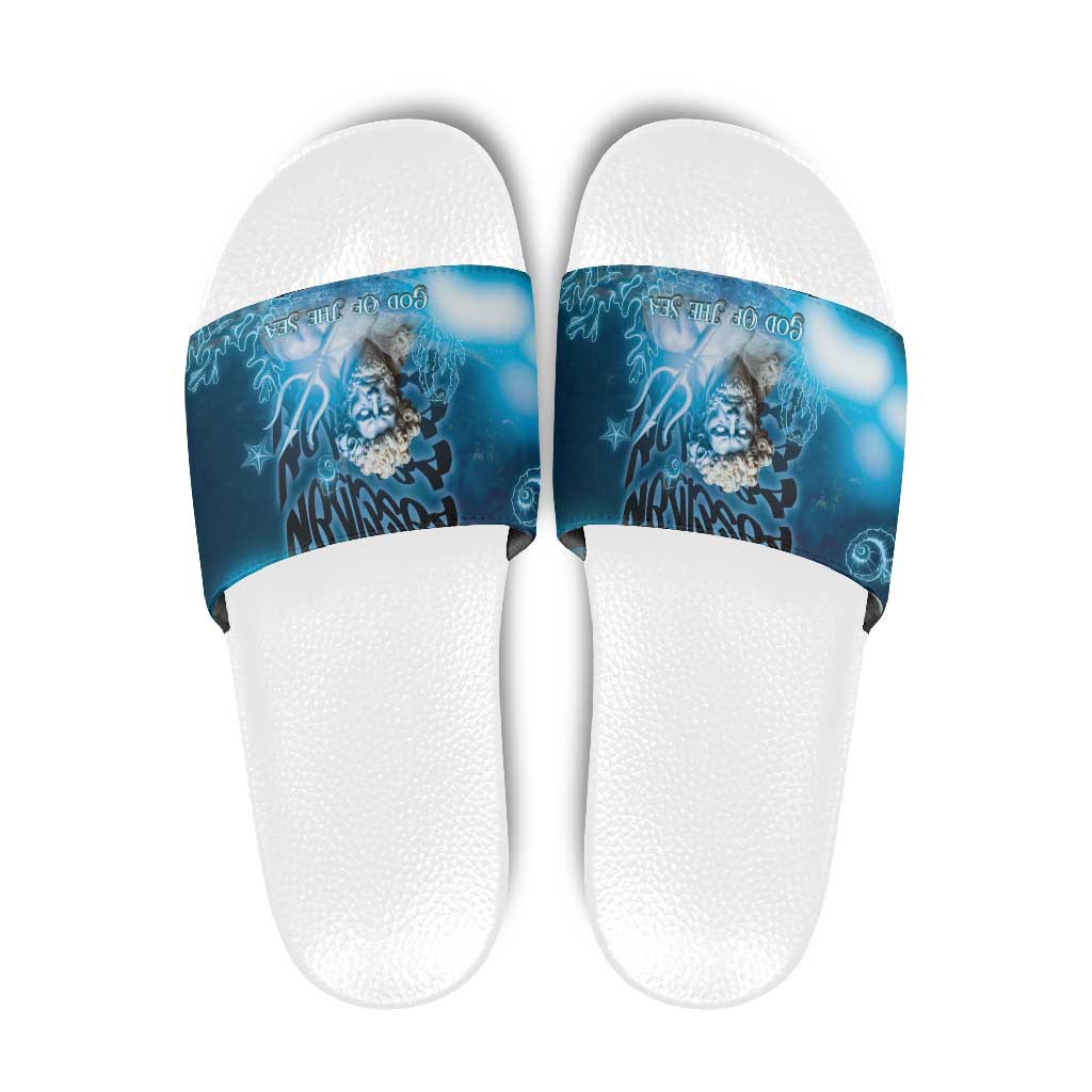 Poseidon Slide Sandals God Of The Sea DT05