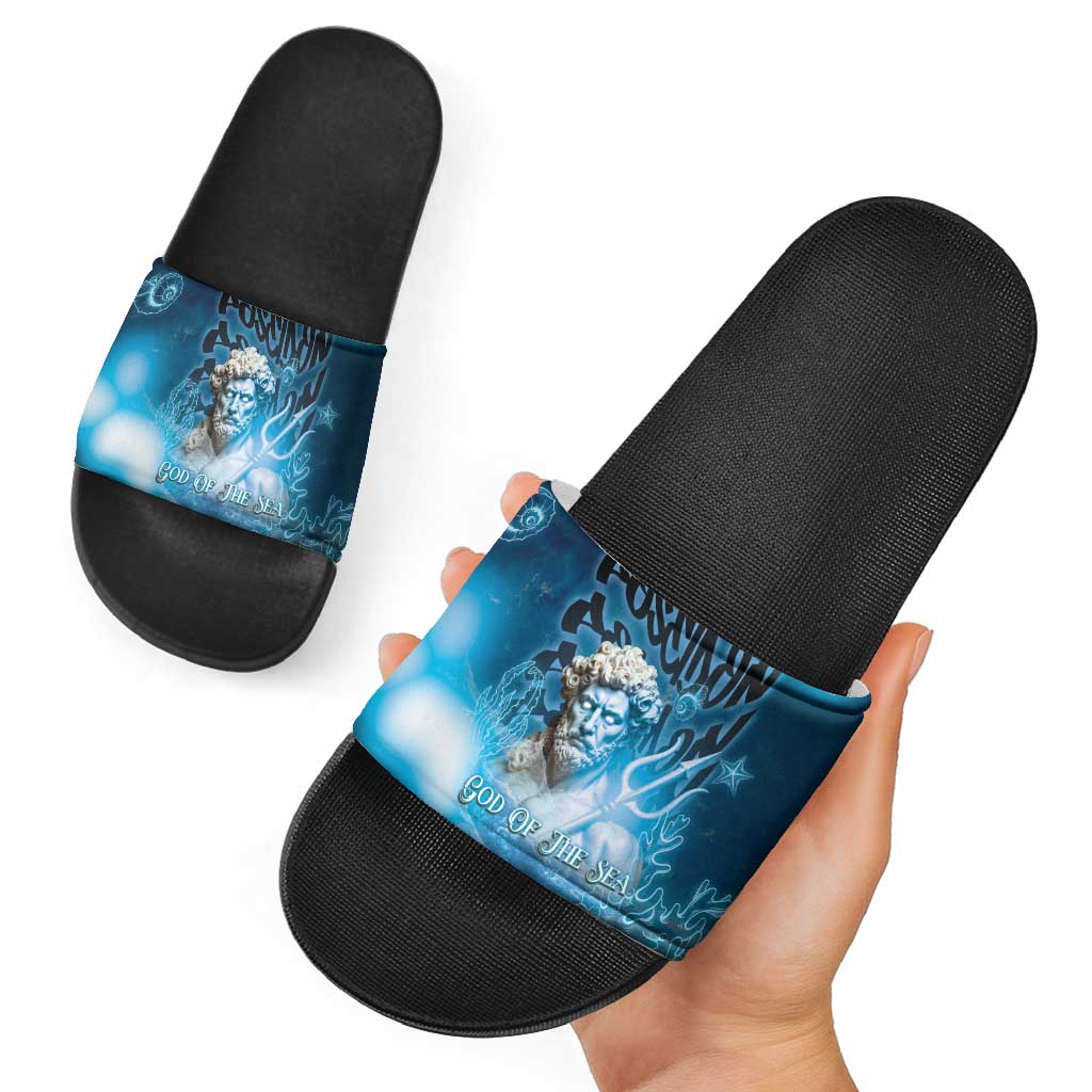 Poseidon Slide Sandals God Of The Sea DT05