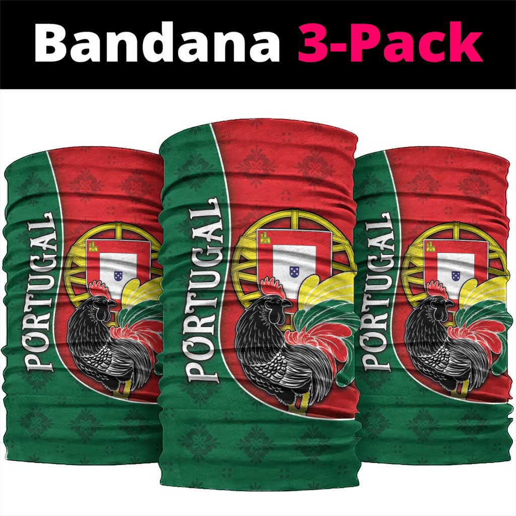 Portugal Neck Gaiter Rooster With Coat Of Arms DT05