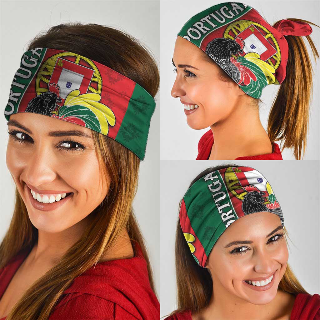 Portugal Neck Gaiter Rooster With Coat Of Arms DT05
