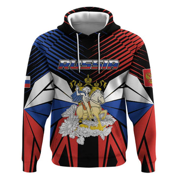 Personalized Russia Hoodie Symbol Saint George Slaying The Dragon DT05