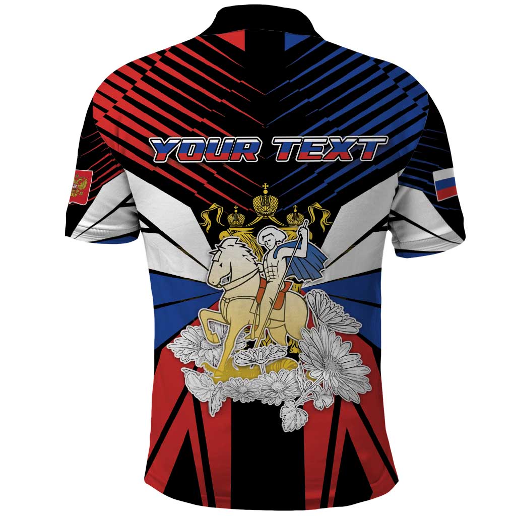 Personalized Russia Polo Shirt Symbol Saint George Slaying The Dragon DT05