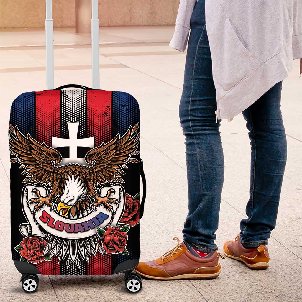 Slovakia Luggage Cover The Eagle Double Cross Symbol DT05