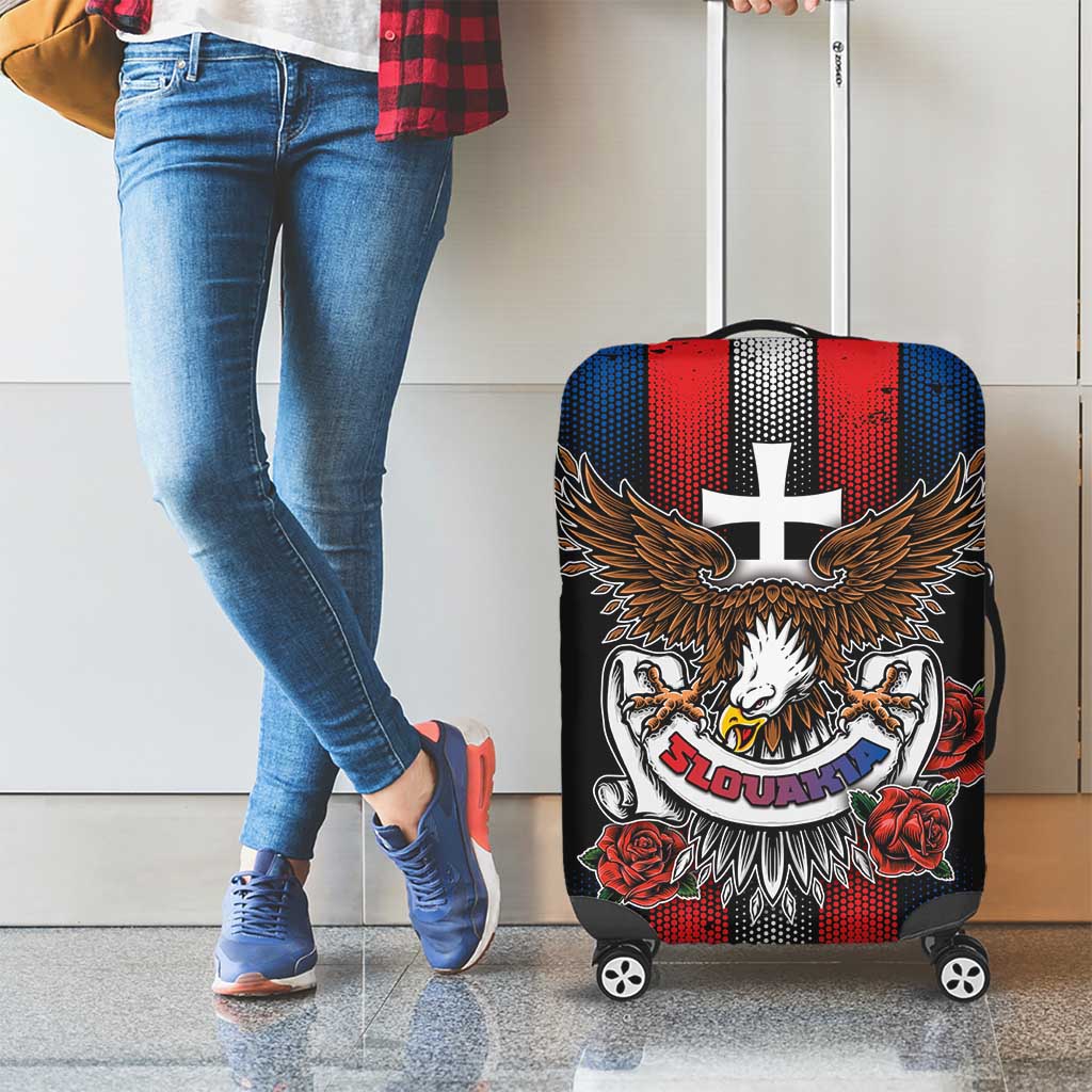 Slovakia Luggage Cover The Eagle Double Cross Symbol DT05