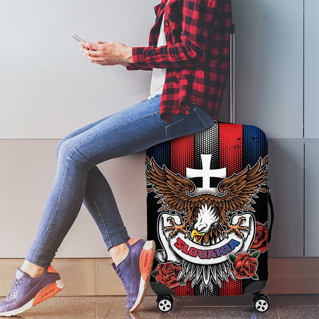 Slovakia Luggage Cover The Eagle Double Cross Symbol DT05
