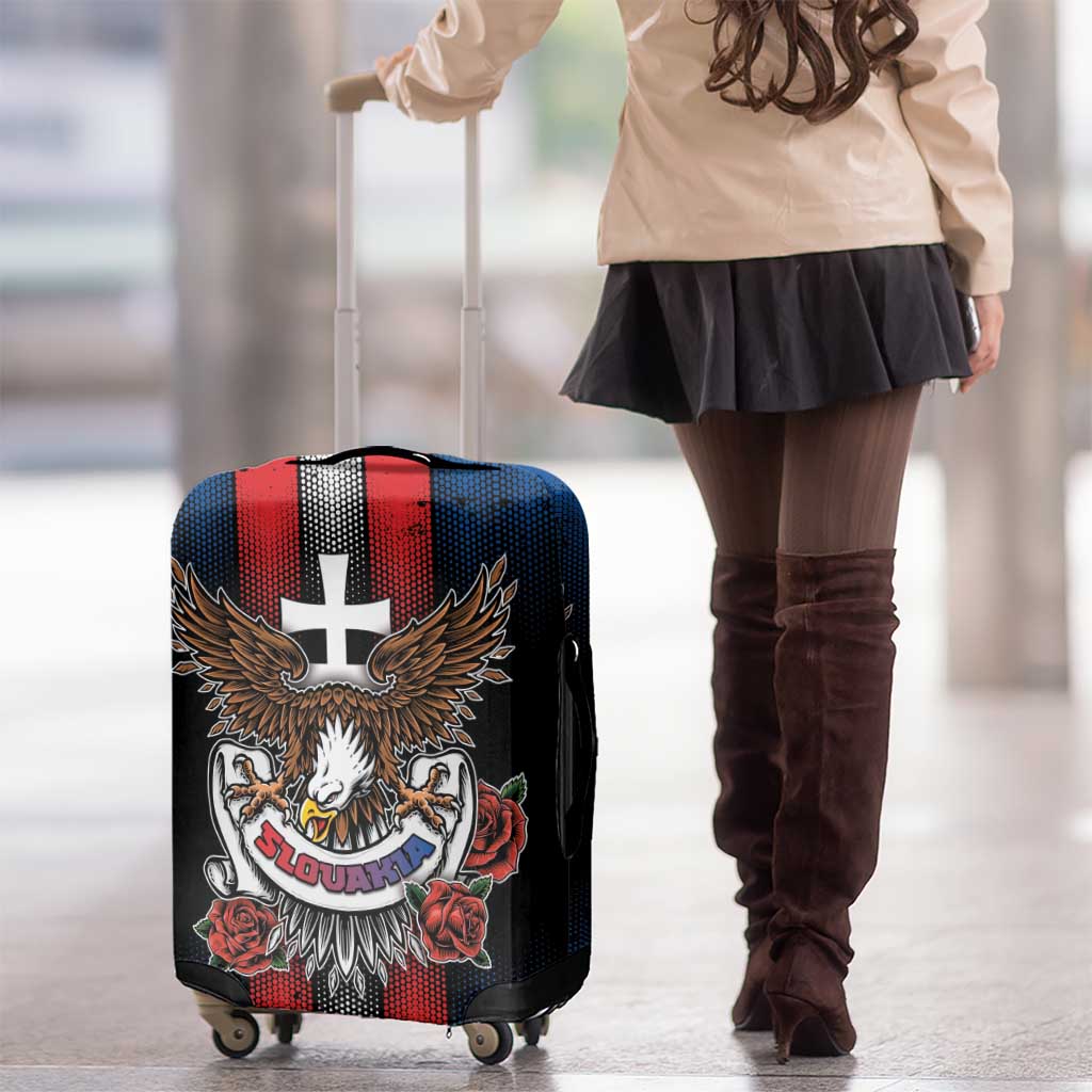 Slovakia Luggage Cover The Eagle Double Cross Symbol DT05