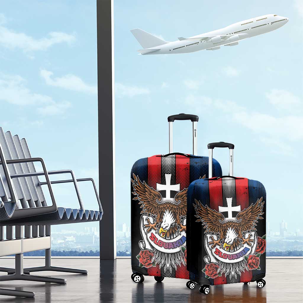 Slovakia Luggage Cover The Eagle Double Cross Symbol DT05