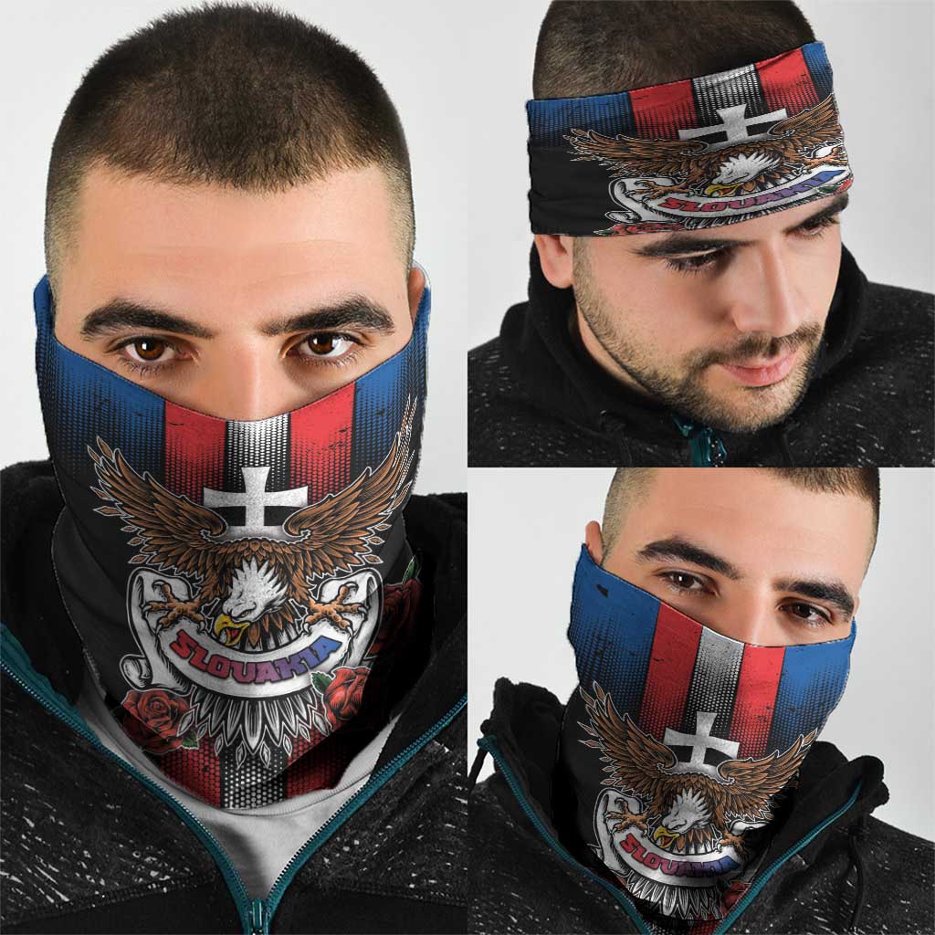 Slovakia Neck Gaiter The Eagle Double Cross Symbol DT05