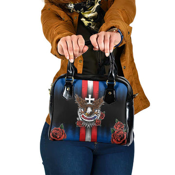 Slovakia Shoulder Handbag The Eagle Double Cross Symbol DT05