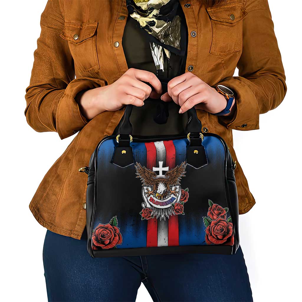 Slovakia Shoulder Handbag The Eagle Double Cross Symbol DT05