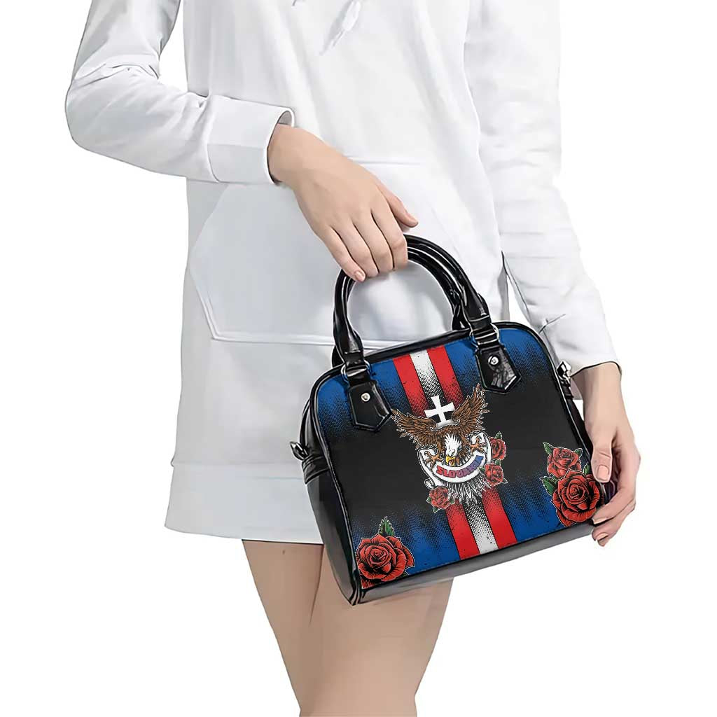 Slovakia Shoulder Handbag The Eagle Double Cross Symbol DT05