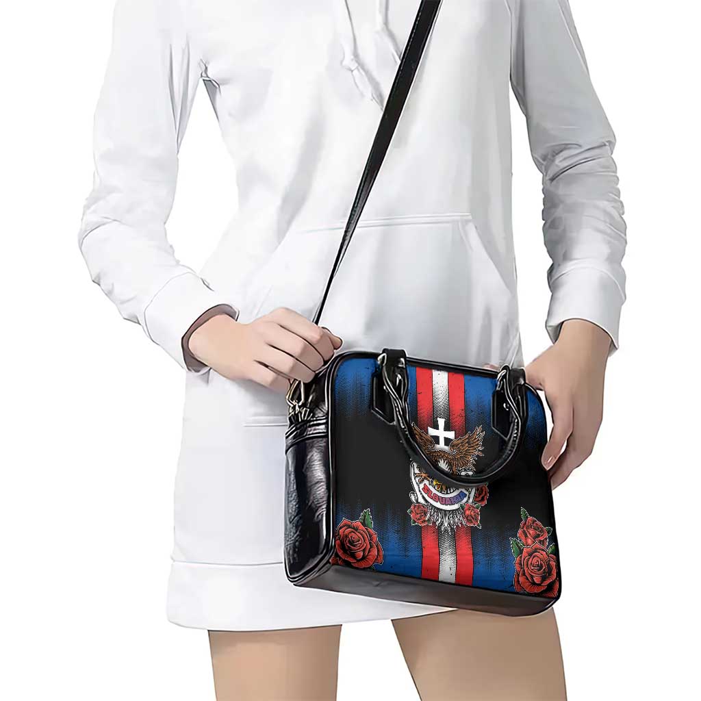 Slovakia Shoulder Handbag The Eagle Double Cross Symbol DT05