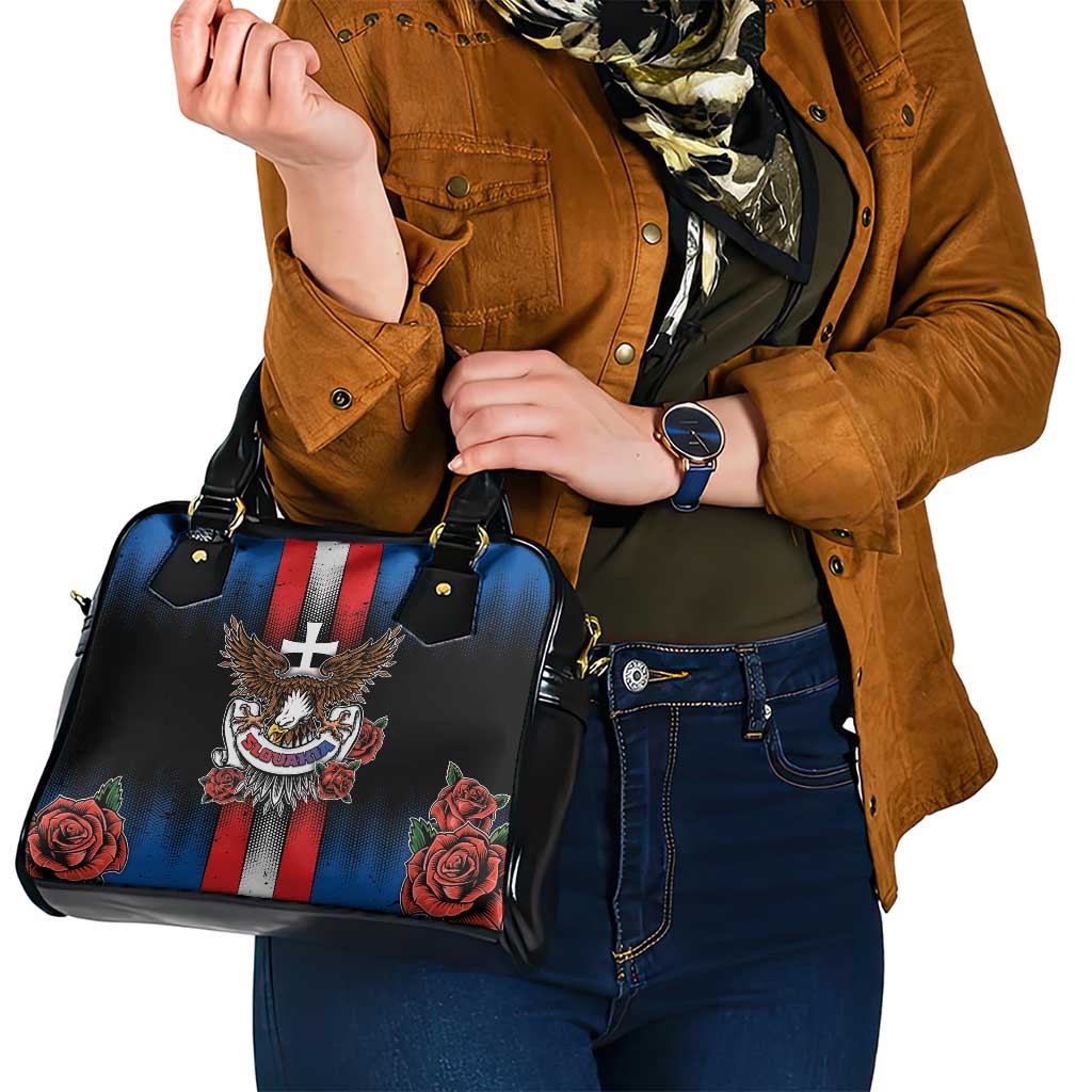 Slovakia Shoulder Handbag The Eagle Double Cross Symbol DT05