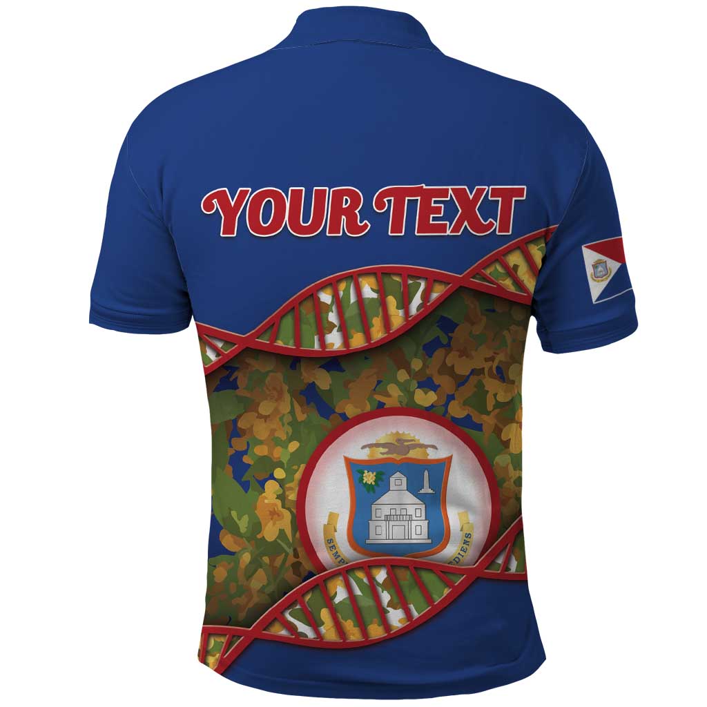 Personalized Sint Maarten Is In My DNA Polo Shirt DT05
