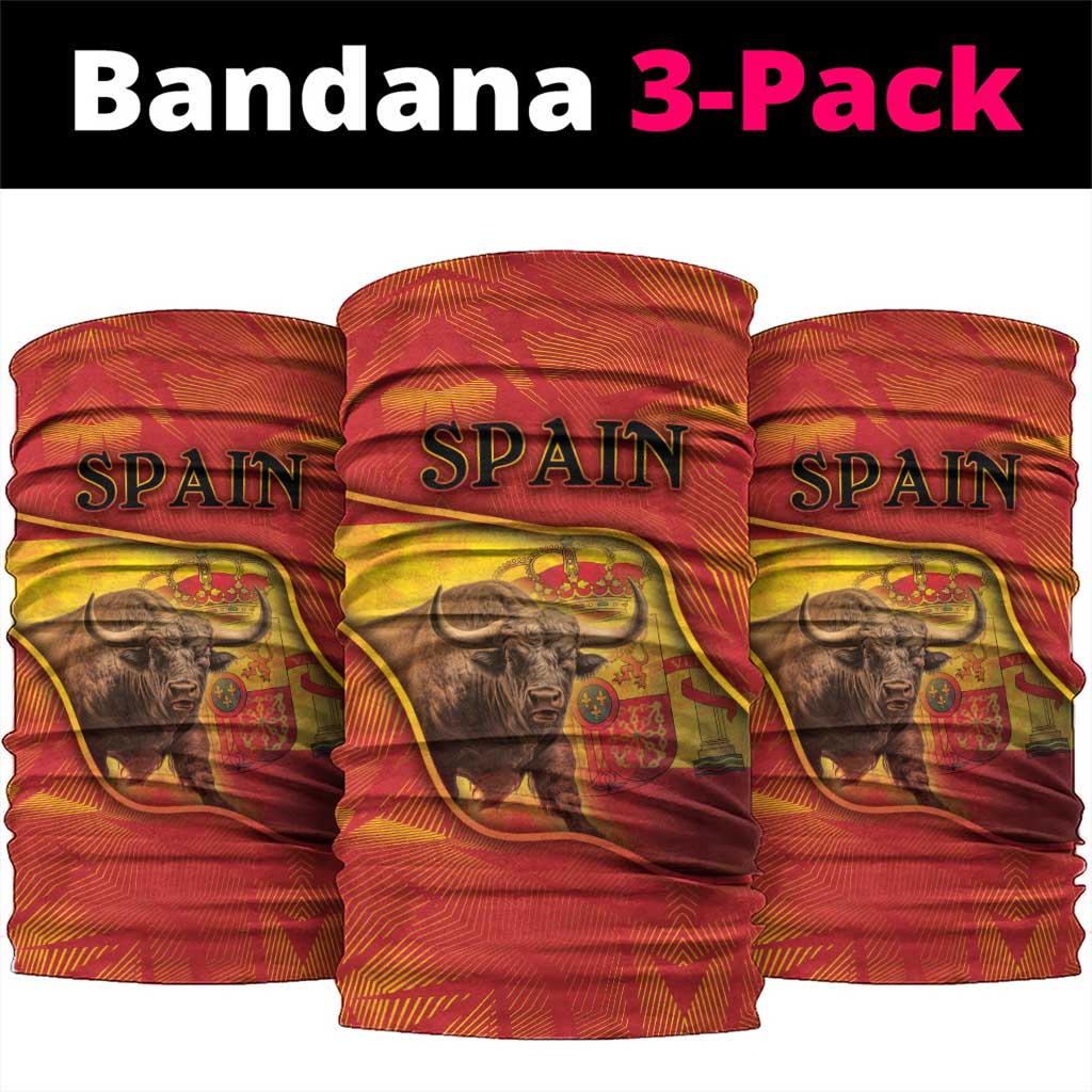 Spain Neck Gaiter The Spanish Fighting Bull With Coat Of Arms DT05