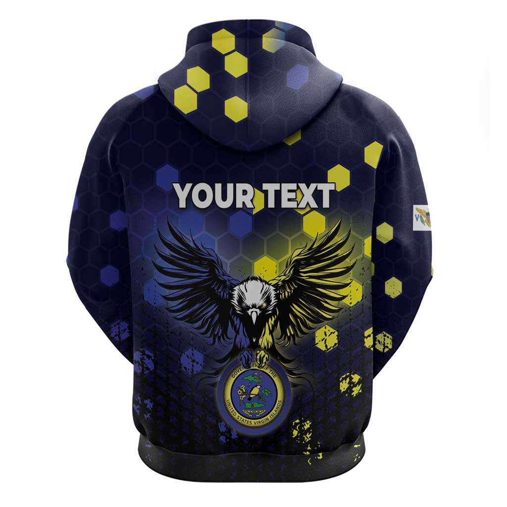 Personalized United States Virgin Islands Hoodie Eagle Bird Unique Style DT05