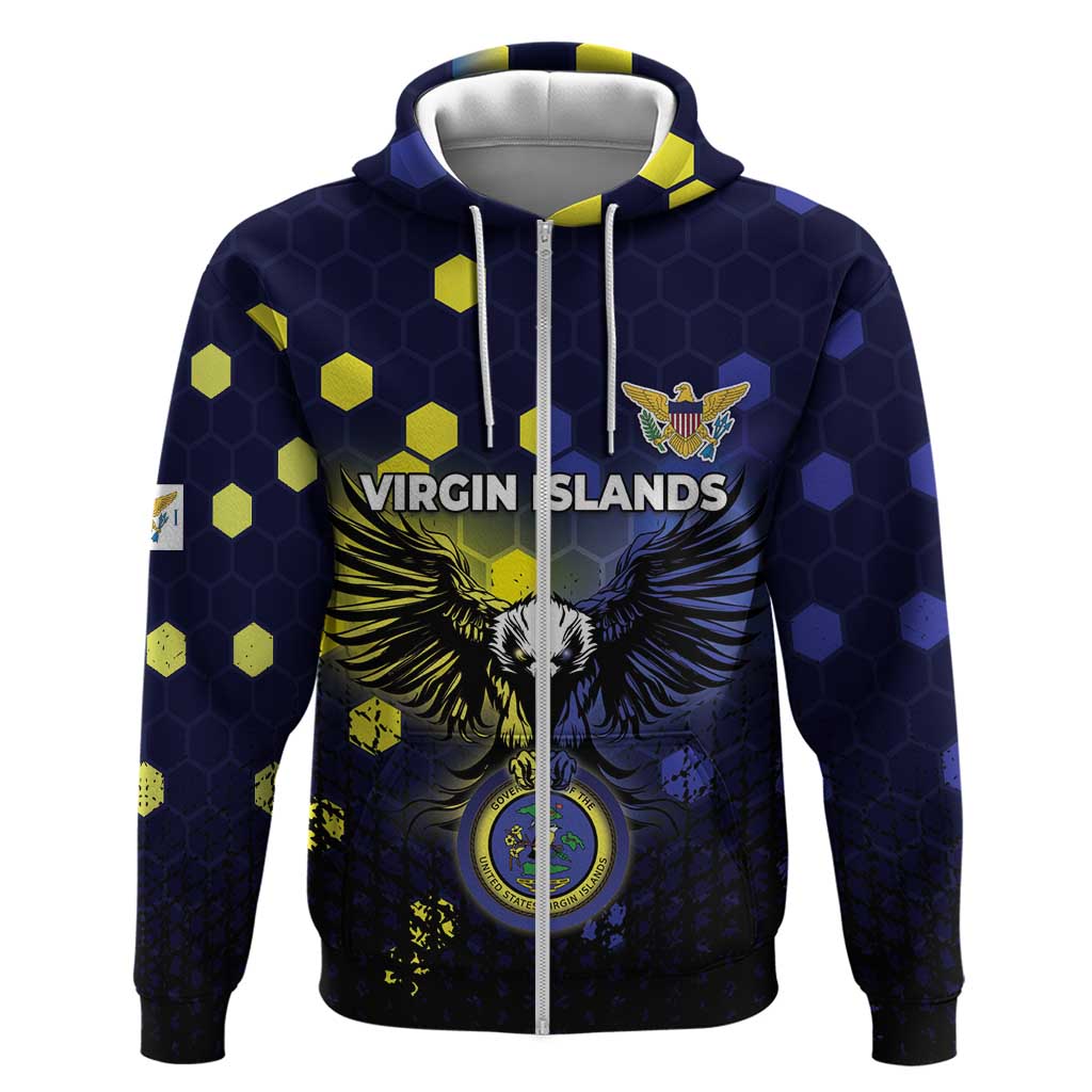 Personalized United States Virgin Islands Hoodie Eagle Bird Unique Style DT05