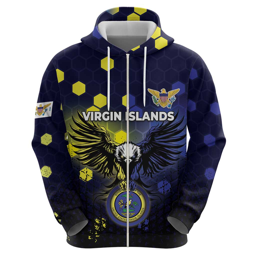 Personalized United States Virgin Islands Hoodie Eagle Bird Unique Style DT05