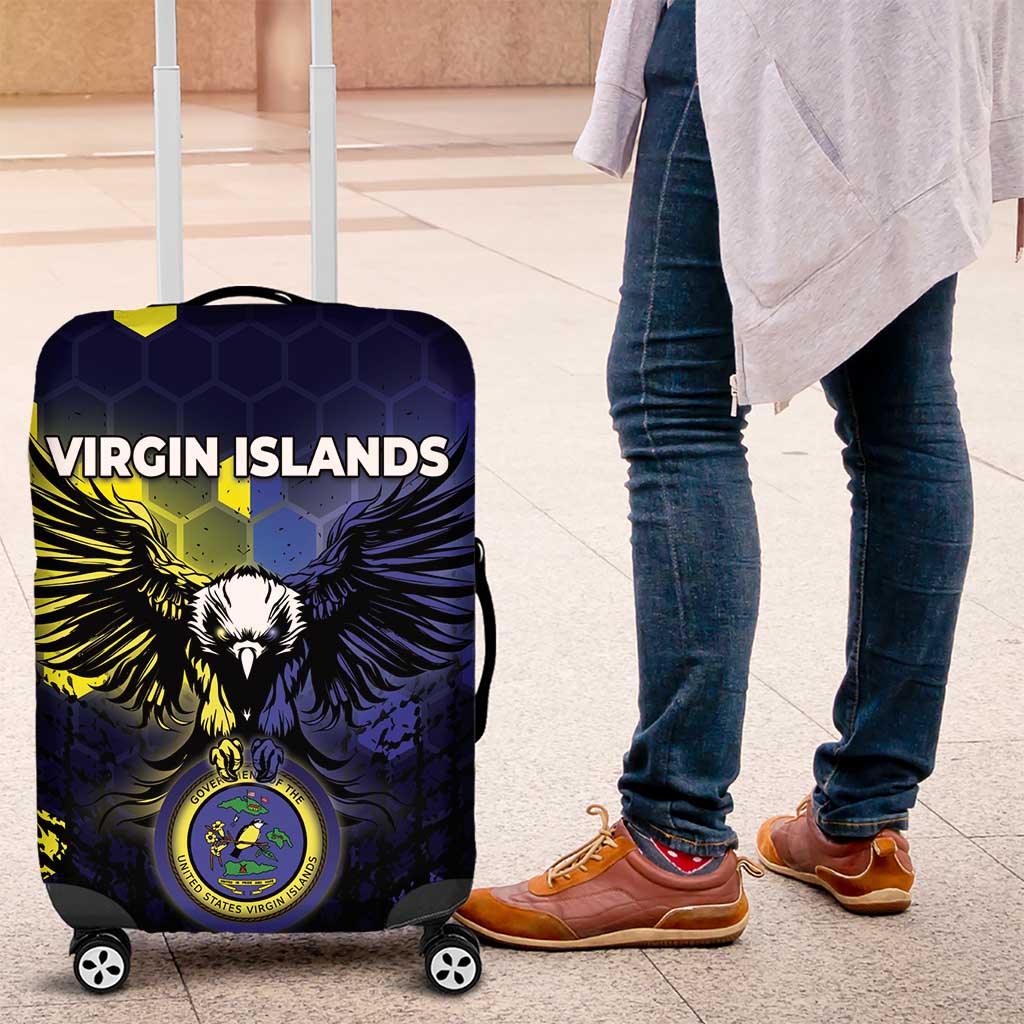 United States Virgin Islands Luggage Cover Eagle Bird Unique Style DT05