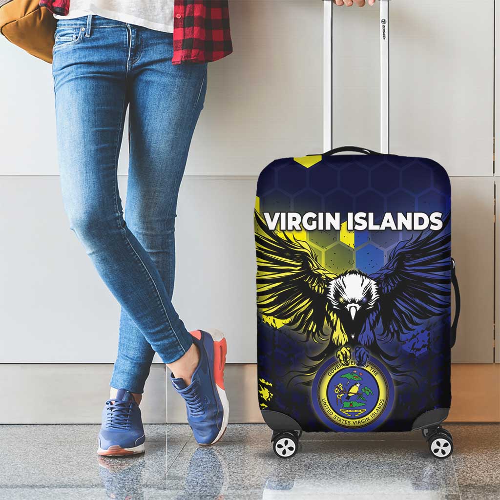 United States Virgin Islands Luggage Cover Eagle Bird Unique Style DT05