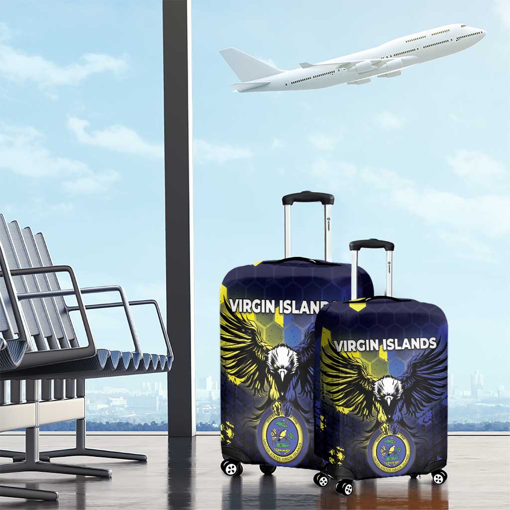 United States Virgin Islands Luggage Cover Eagle Bird Unique Style DT05