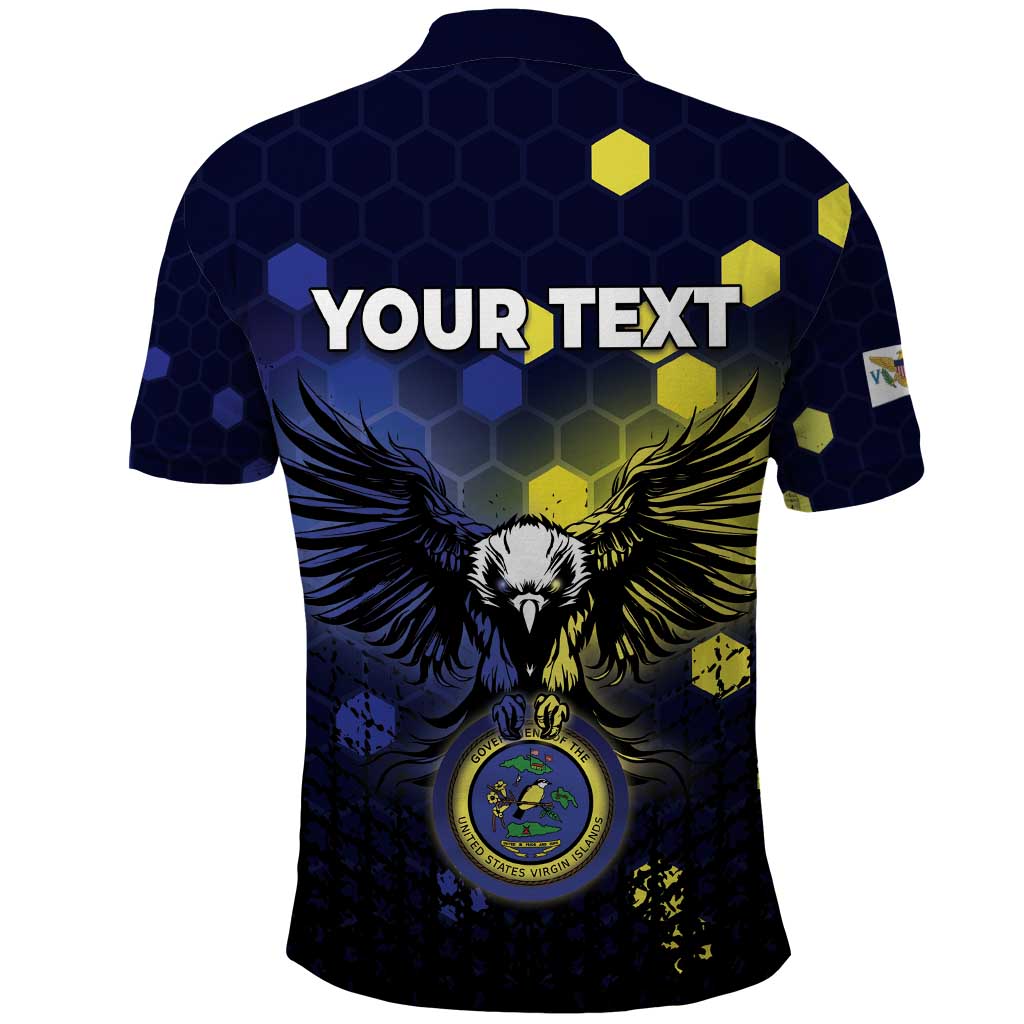 Personalized United States Virgin Islands Polo Shirt Eagle Bird Unique Style DT05