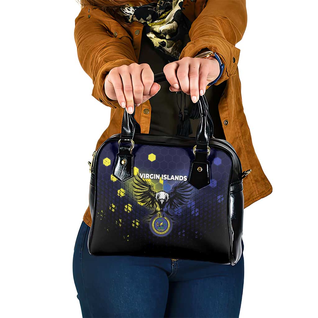 United States Virgin Islands Shoulder Handbag Eagle Bird Unique Style DT05