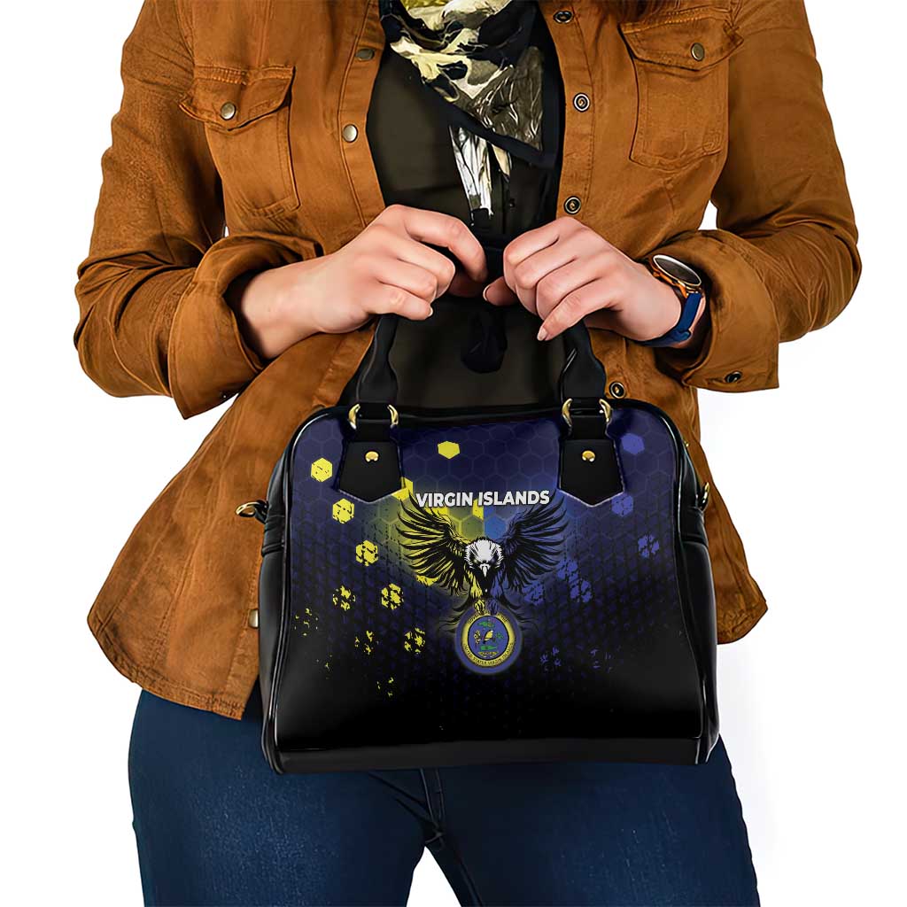 United States Virgin Islands Shoulder Handbag Eagle Bird Unique Style DT05