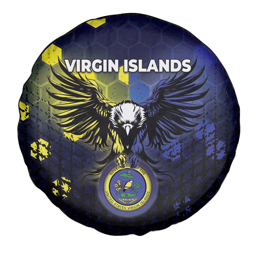 United States Virgin Islands Spare Tire Cover Eagle Bird Unique Style DT05