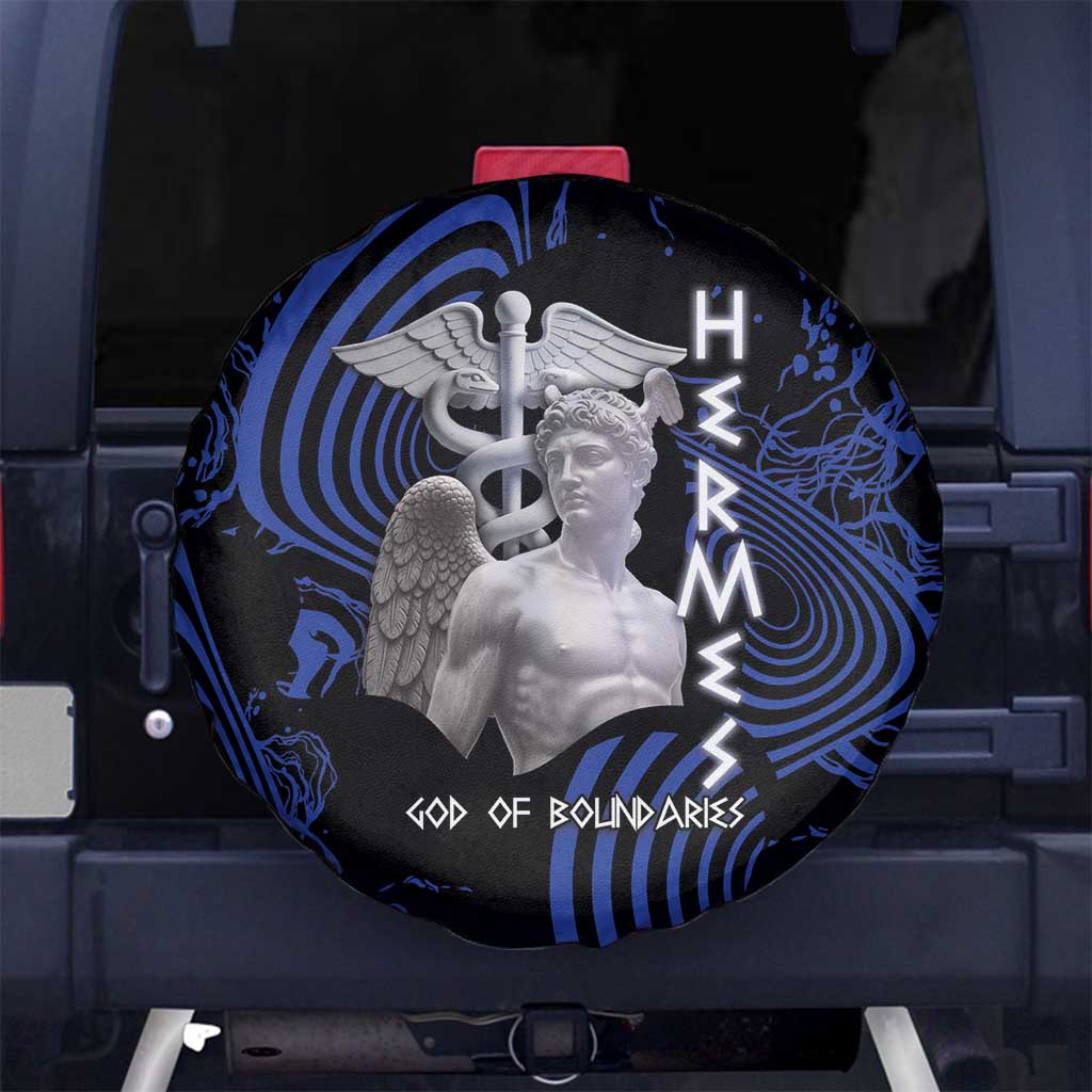 Ancient Greek Hermes Spare Tire Cover God Of Boundaries DT05