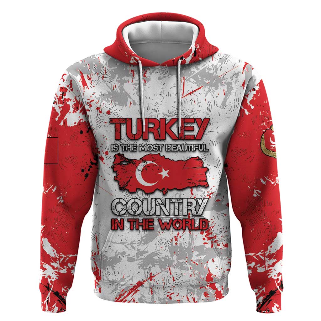 Turkey Hoodie Half Turkish Is Better Than None DT05