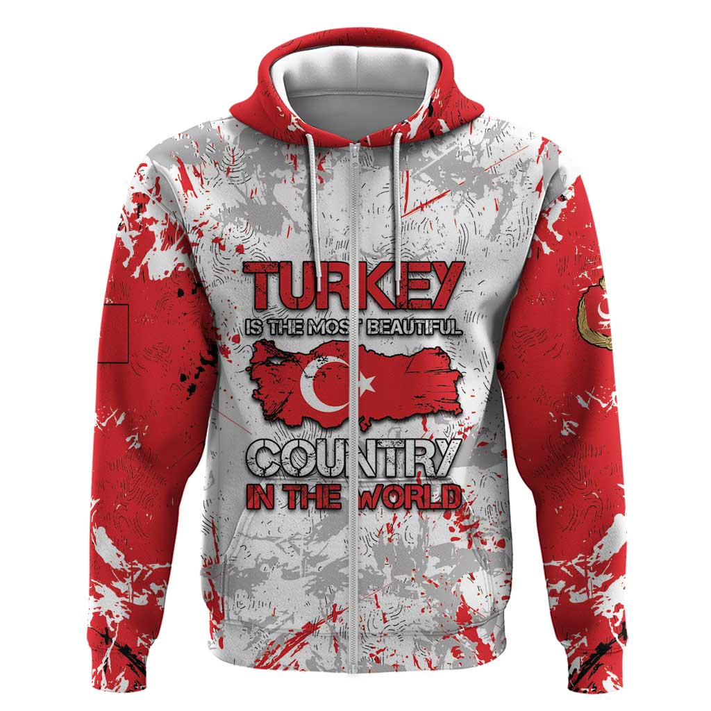 Turkey Hoodie Half Turkish Is Better Than None DT05