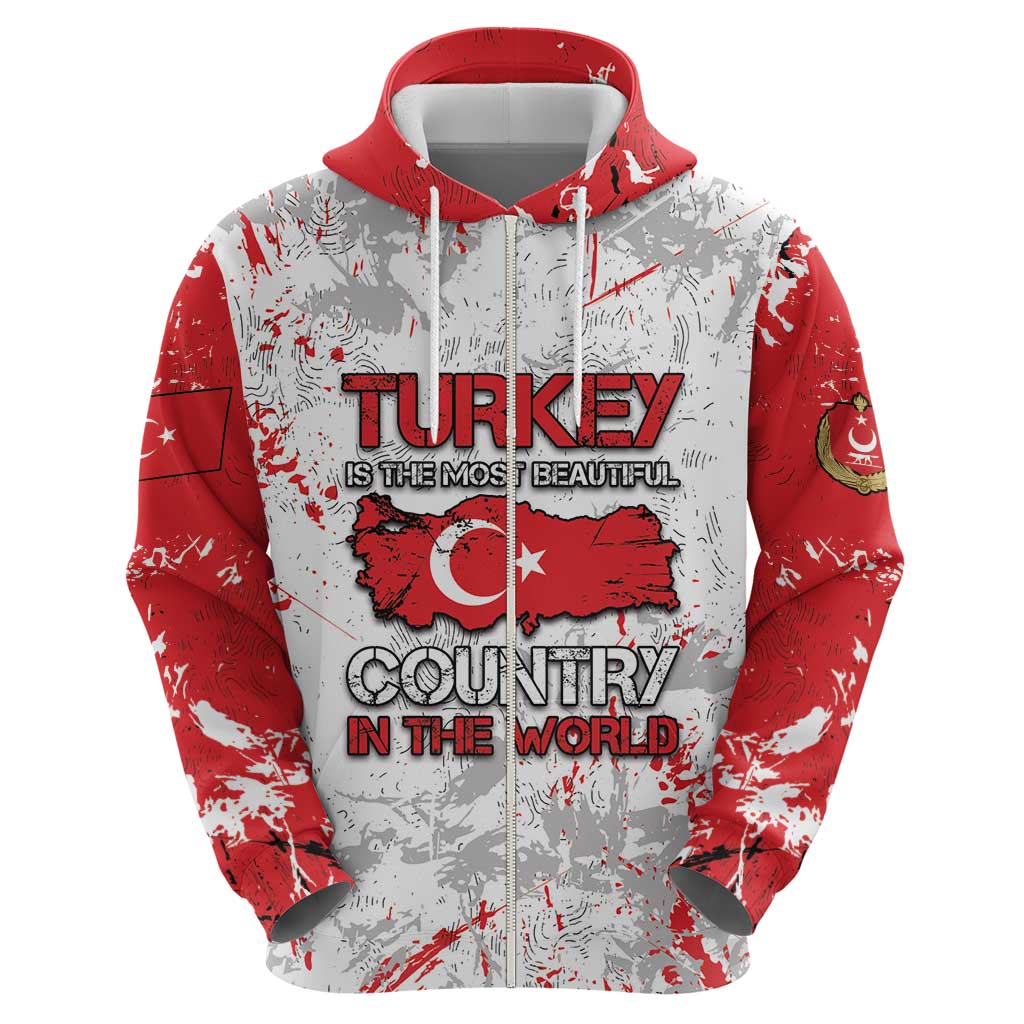 Turkey Hoodie Half Turkish Is Better Than None DT05