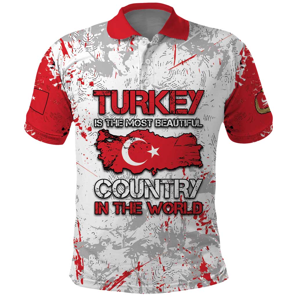 Turkey Polo Shirt Half Turkish Is Better Than None DT05