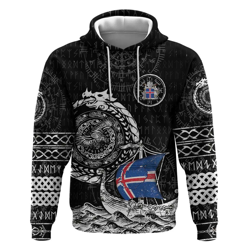 Personalized Viking Iceland Hoodie Icelander Viking Ship DT05