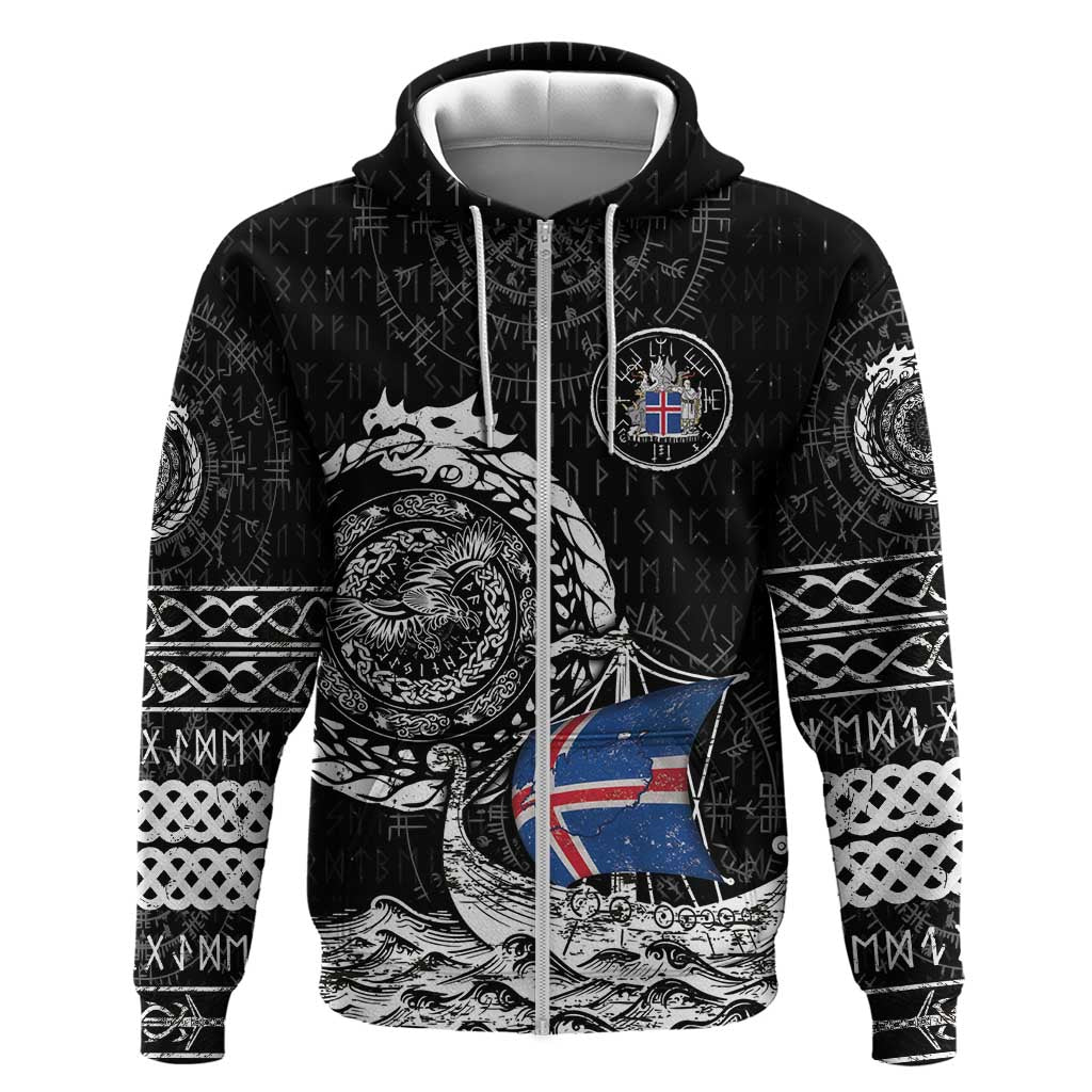 Personalized Viking Iceland Hoodie Icelander Viking Ship DT05
