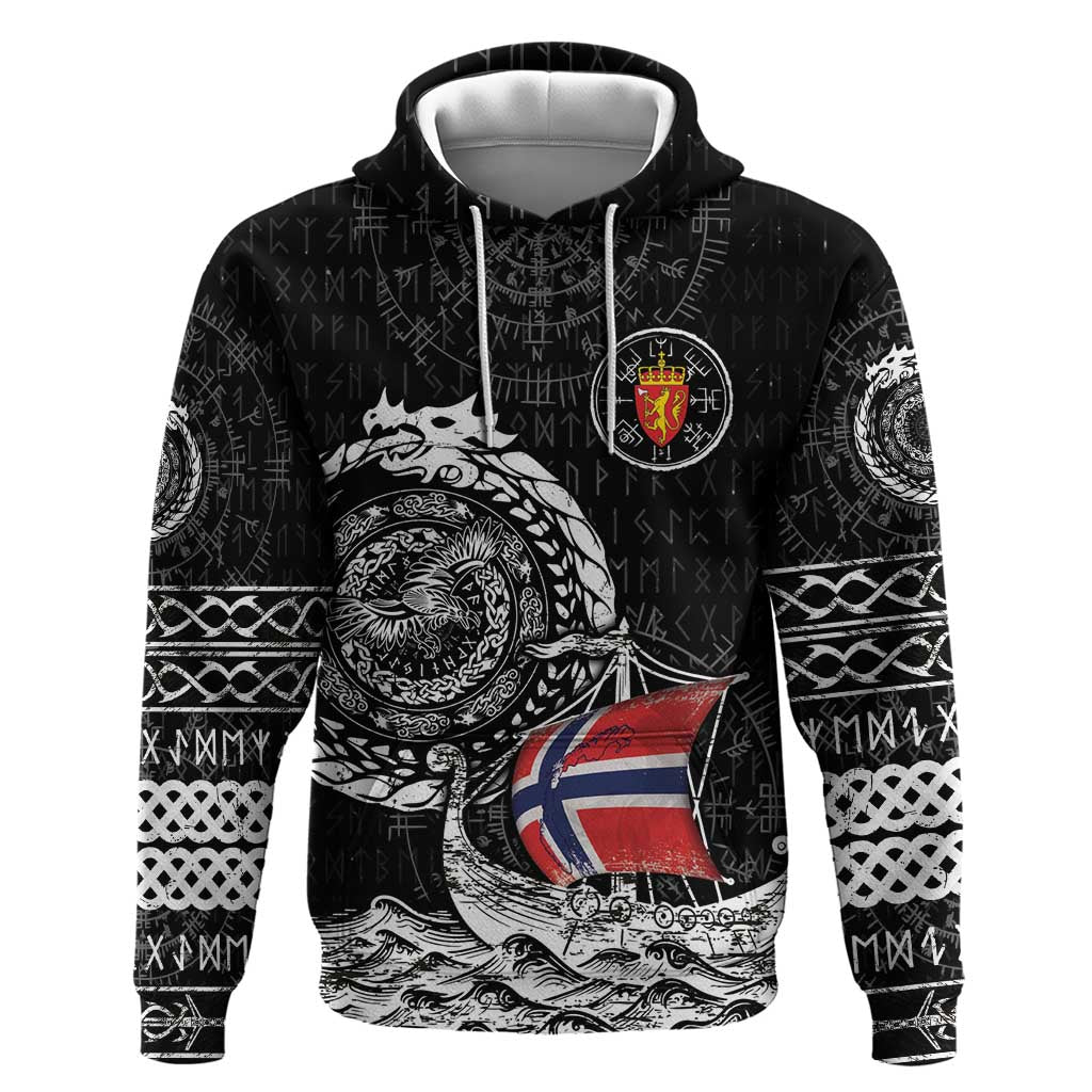 Personalized Viking Norway Hoodie Norwegian Viking Ship DT05