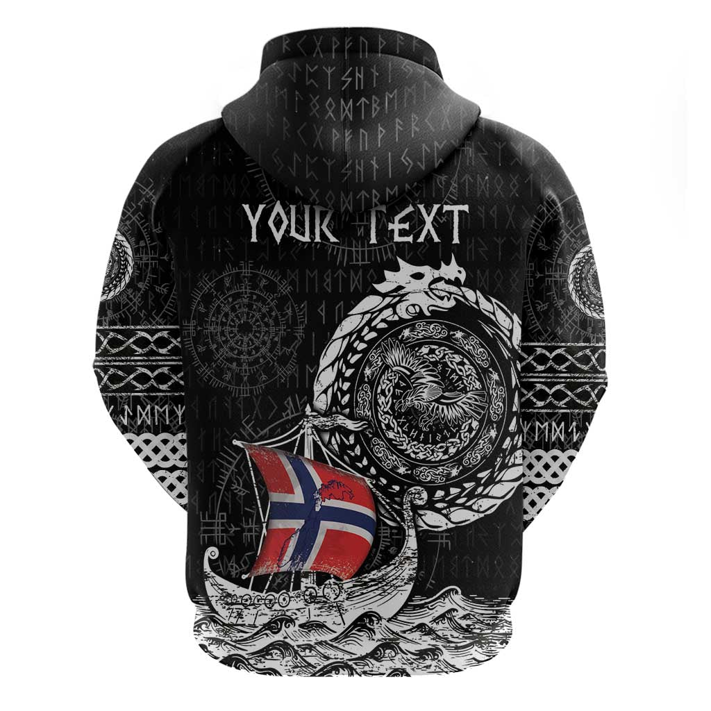 Personalized Viking Norway Hoodie Norwegian Viking Ship DT05