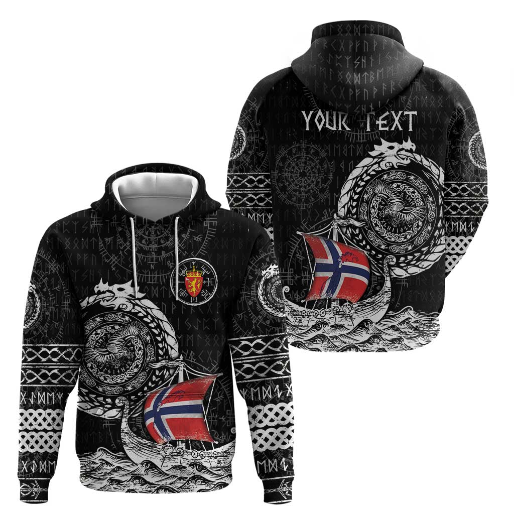 Personalized Viking Norway Hoodie Norwegian Viking Ship DT05